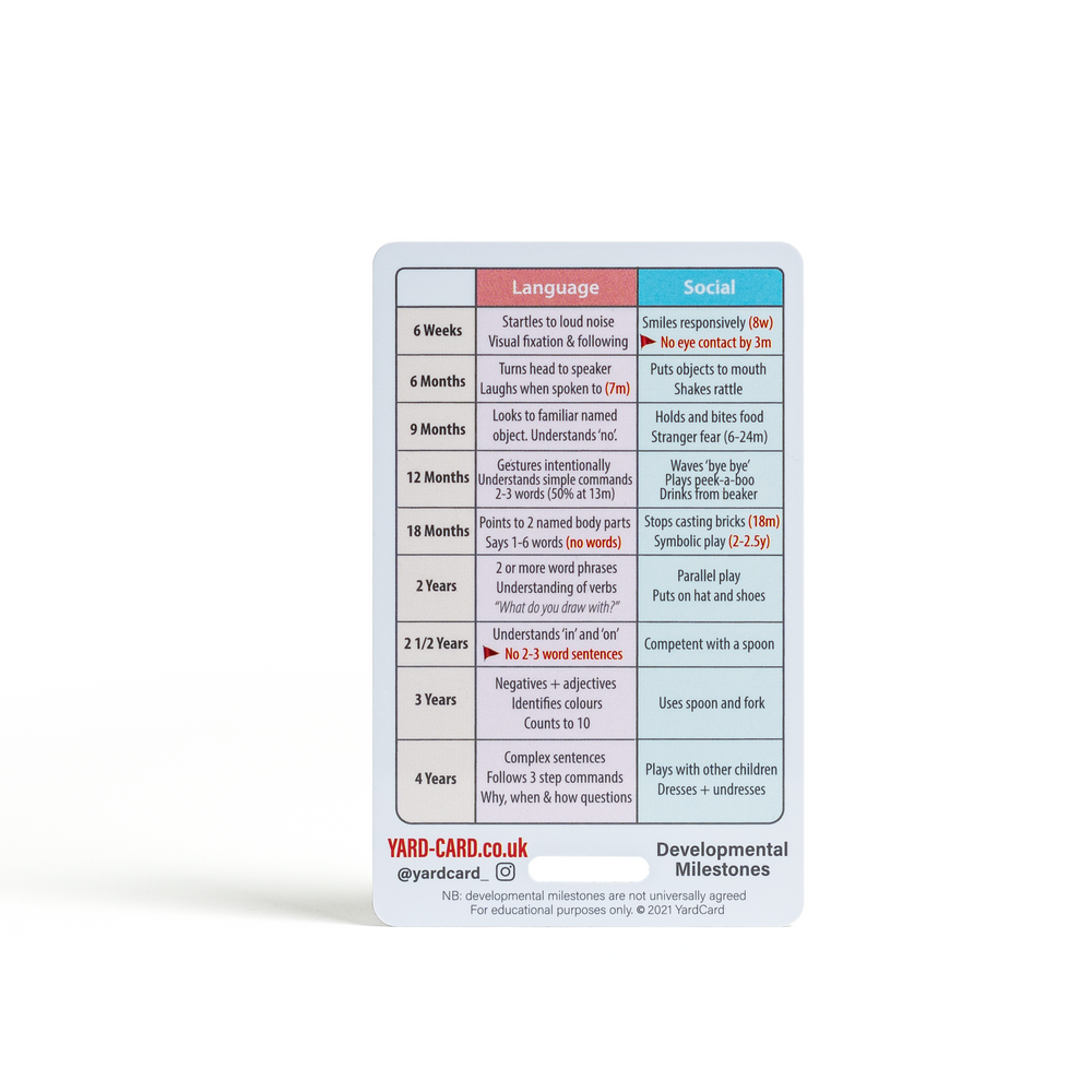 Paediatric YardCard Set - Lanyard Reference Cards for Children's Nursing + Medical Students